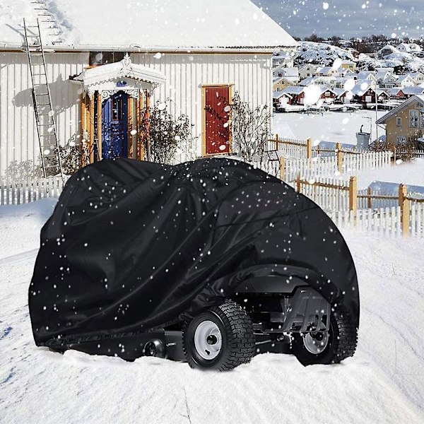 Gräsklipparskydd Gräsklippare Cover Kraftig dammtät Black