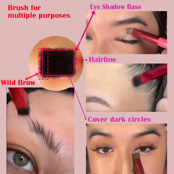 Wild Brow Brush Hårlinje Brow Brush Brush
