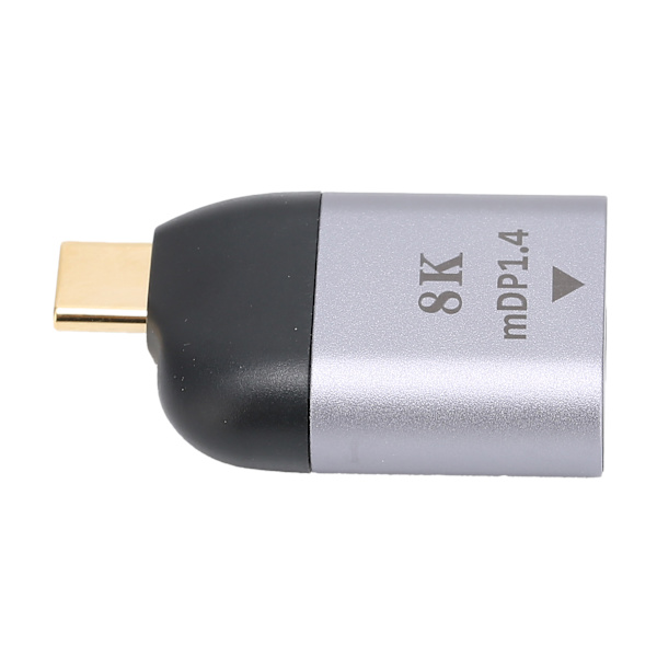 Type C Han til Mini DP Adapter 4K 60Hz Bærbar til Windows Android OS X Videoudgang