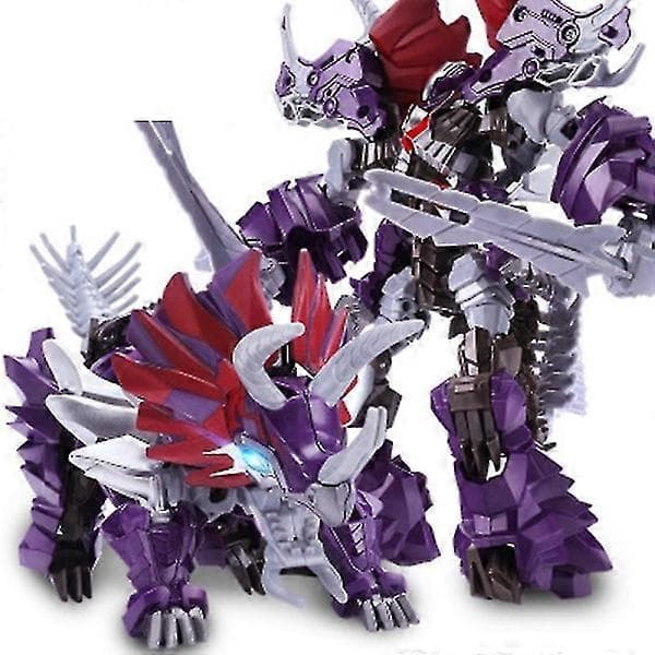 Transformationsbil Robotleksaker Tyrannosaurus Triceratops Optimus Prime Bumblebee