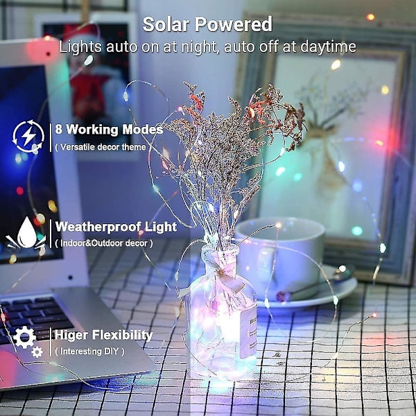 Led String Lights 200leds Dekorativa Fairy String Lights