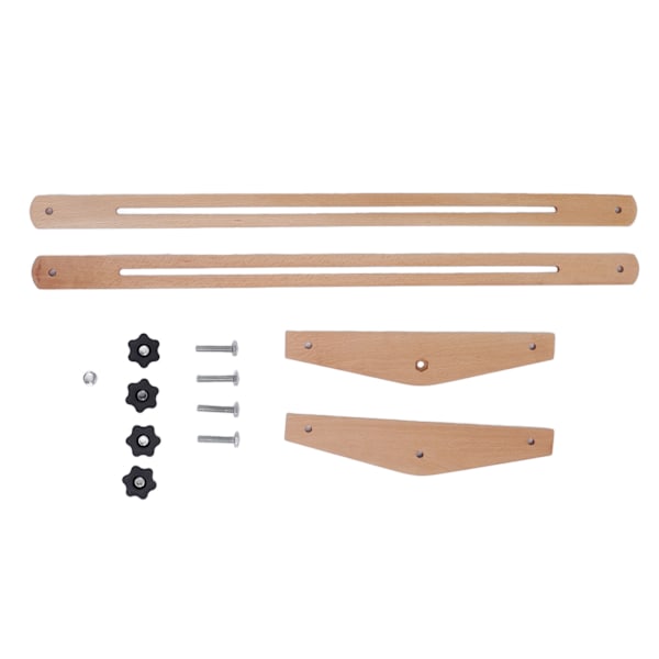 Wood Stairs Measuring Tool Set for Stair Tread Templates in Long Style with 0° to 270° Angle Scale