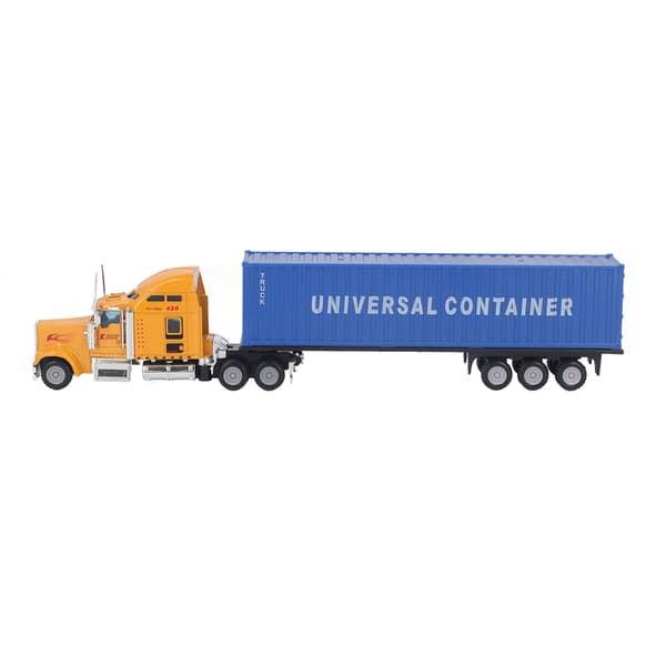 65 Container Lastbil Legetøj Legering Skal Levende Traktor Trailer Model til Børn Drenge Piger