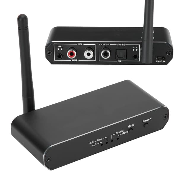 Bluetooth 5.0 Receiver Transmitter Digital til Analog Konverter RCA AVX Output til TV MP3 CD Afspiller