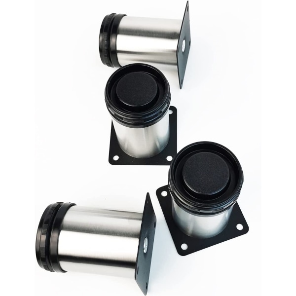 Set med 8 möbelben Höjdjusterbar 50*150 mm