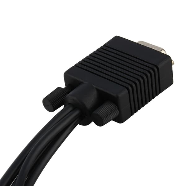 PC-kannettavan VGA SVGA - S Video 3 RCA AV TV -sovitinkaapeli