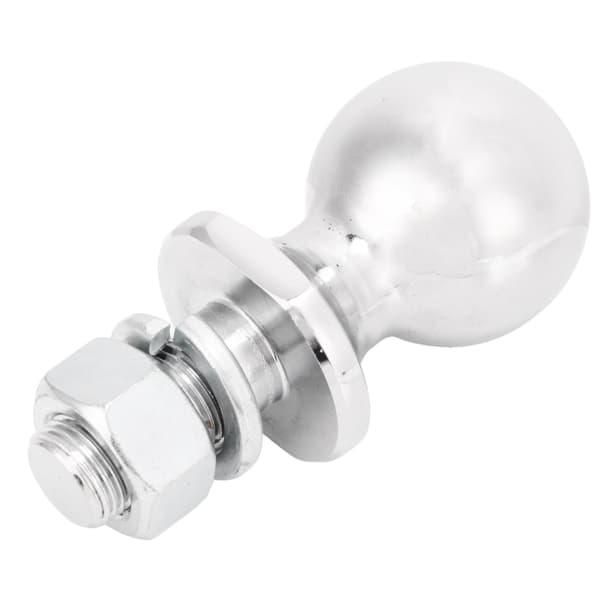1‑7/8 tommer diameter Krom sekskantmutter kugle til ATV UTV plæneklipper traktor 5/8x1‑3/4 tommer skaft 2000 LBS
