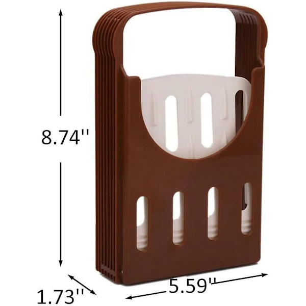Vikbar brödskivare, skivare för bröd, tårta och rostat bröd
