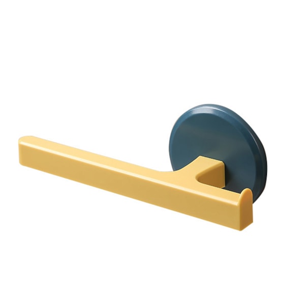 Rustsikker Multifunksjonell Selvklebende Håndklestativ for Bad - Elegant Plastdesign