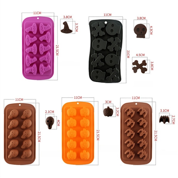 Halloween Bageform til Cookies
