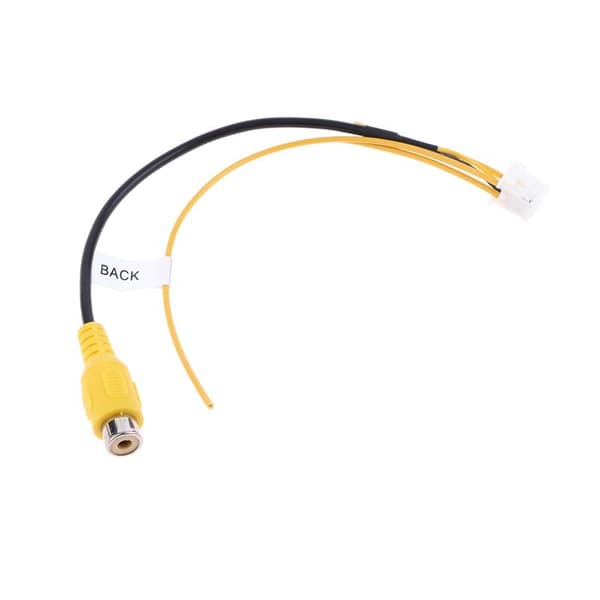 1 stk. 10-benet bakkamera kabeladapter RCA til bil St[dt]
