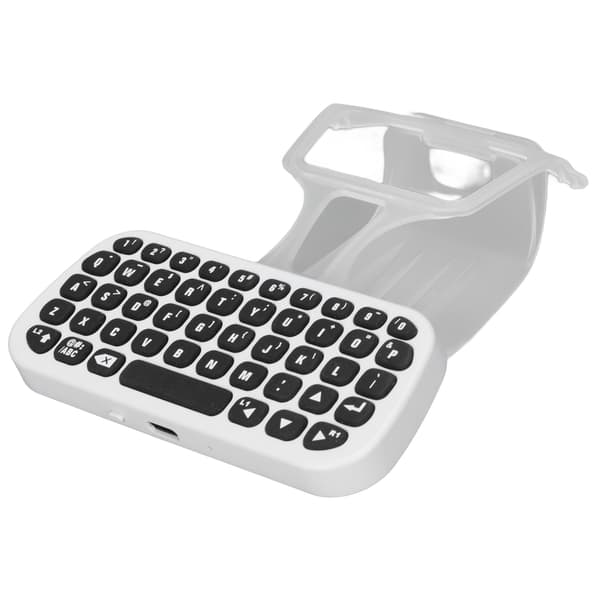 PS5 Trådløst Bluetooth Tastatur Controller Gamepad med Klips og Ladekabel