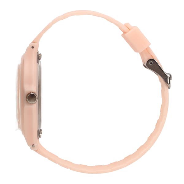 Quartz Klocka Vattentät Tyst Stora Siffror Minimalistisk Mode Sportklocka för Studenter Rosa