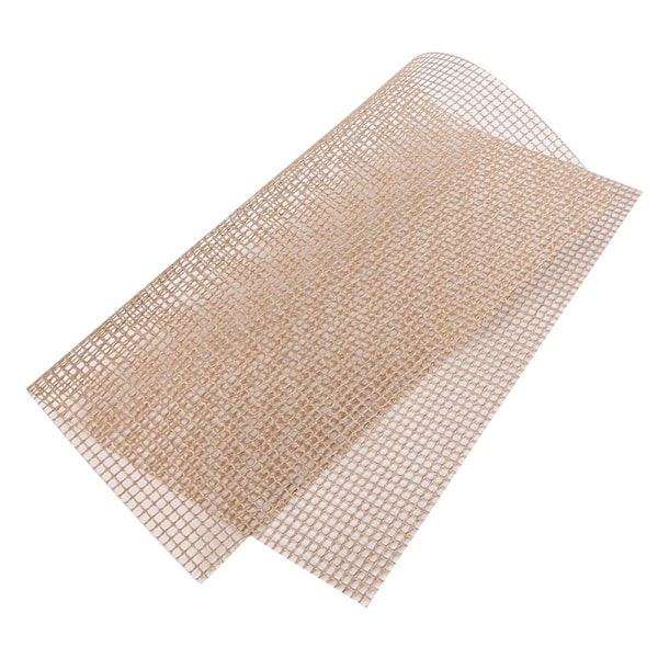 Gjenbrukbar Non-Stick Grillmatte for Utendørs Matlaging og Baking (Brun)