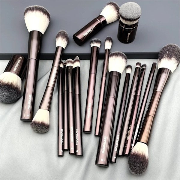 Timglass komplett utbud av sminkborstar sminkverktyg HG concealer No box