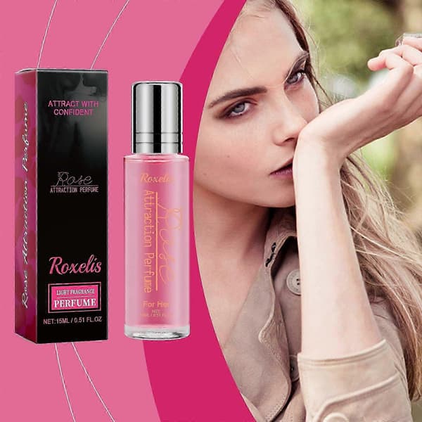 Rose Light Parfume til Kvinder - Langtidsholdbar, Frisk, Elegant 15ml Gave