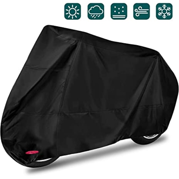 Motorcykelskydd Cover utomhus 245 x 105 x 125 cm