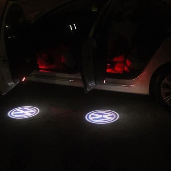 【DENGTU】4 st LED Bildörr Laser Projektor Logotyp Ghost Shadow Lampa För VW Golf EOS Tiguan