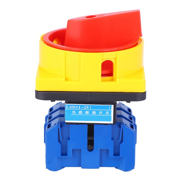 Plastik 2-positions låst omskifter AC600V 25A