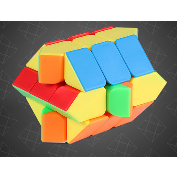 Andra ordningens och tredje ordningens pyramid SQ1 Rubik's Cube Move edge