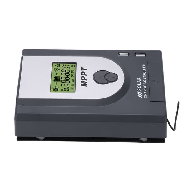 MPPT Solcelleladeregulator 20A Gel Litiumbatteri Kompatibel