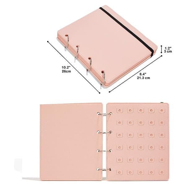 【DT】Sko Charms Display Holder til Crocs - Inkluderer ikke tilbehør Pink