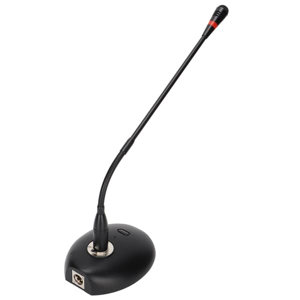 D38 Svanhals Kondensatormikrofon med XLR til 6,35 mm Kabel til Konferenceudsendelse Computerbrug