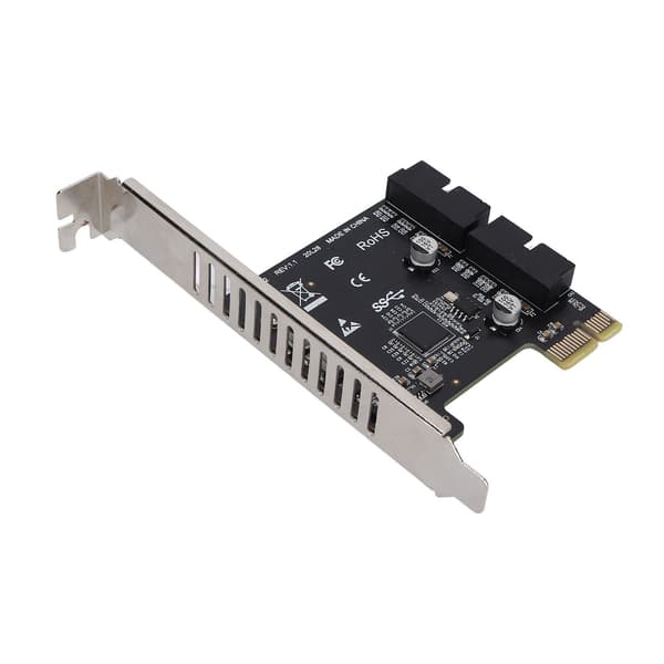 PCIE til USB 3.0 19 20 Pin Interface Udvidelseskort X4 X8 X16 Riser Ph62 Samlet Højde