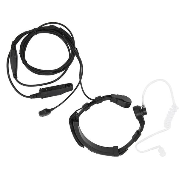 UV 9R Plus BF 9700 BF A58 Halsøretelefon Headset Luft Akustisk Rør Vibration PTT Mikrofon