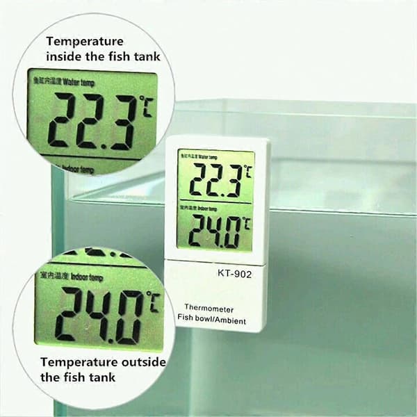 Akvarium Dykning Digital Display Elektronisk Termometer Akvarium Termometer[dt]