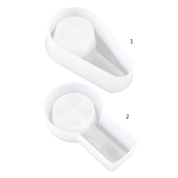 DIY Sigarettaskeholderbrettform Håndverkspynt Silikonharpiksform A