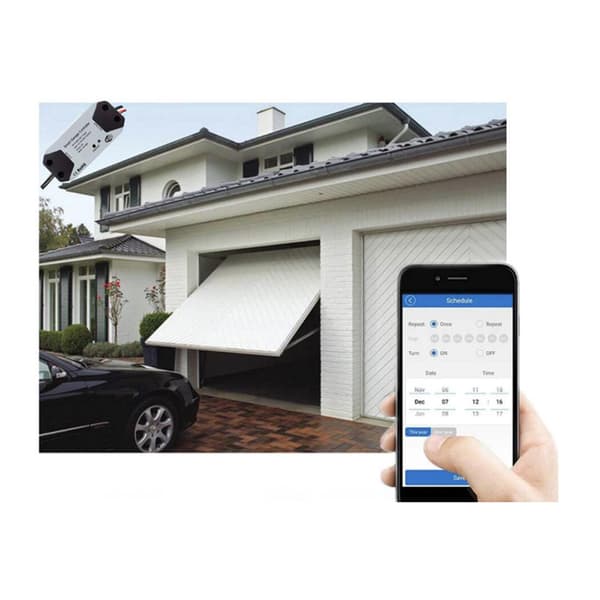 Smart Tuya WiFi-switch til garageportåbner med SmartLife APP-kontrol
