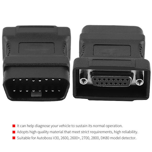 Autoboss V30 DK80 OBD2 16-stifts Fordons Bil Diagnostisk Skanner Dekoder