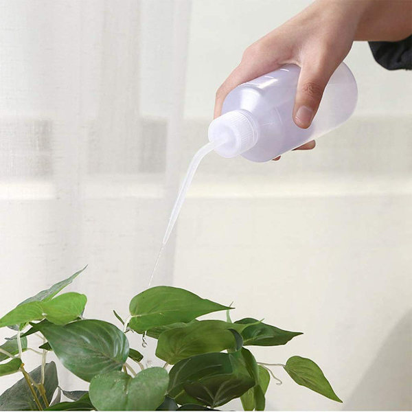 500 ml växtkruka vattenkanna plast pip kläm flaska med skala