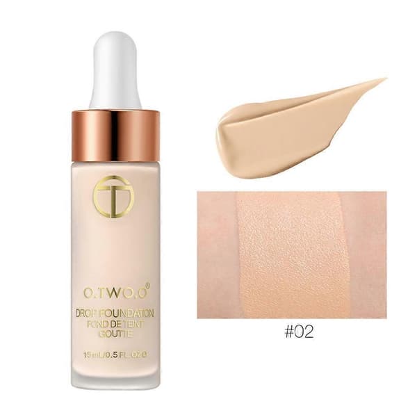 Base Face Liquid Foundation- Cream Full Coverage Concealer Oil-control[dt] 3