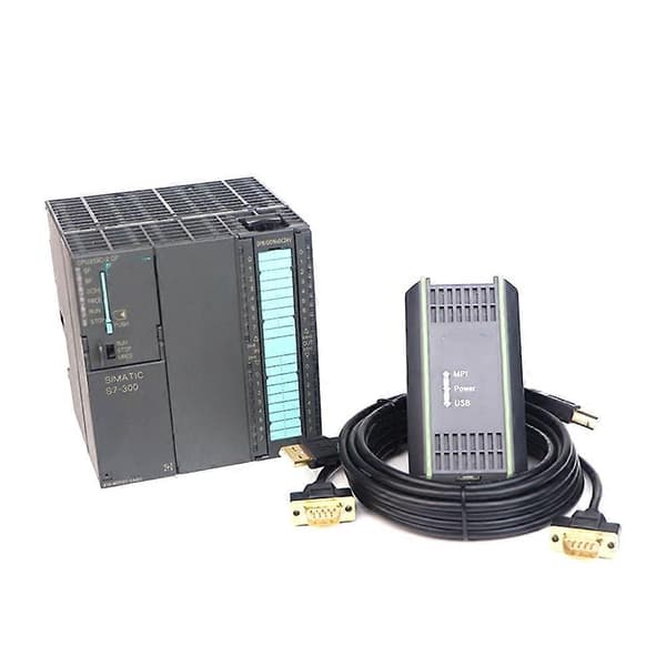 6ES7 972-0CB20-0XA0 Programmeringskabel USB-MPI til Siemens S7 200/300/400 PLC USB til MPI/DP/PPI PC-adapter RS485 0CB20 3m Svart