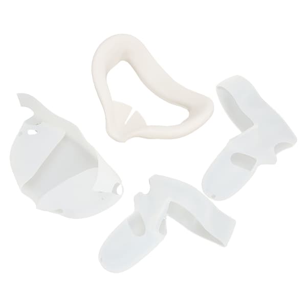 Oculus Quest 2 VR Silikonskydd Set 4in1 Ansiktslinsskydd Mask Kontrollgrepp