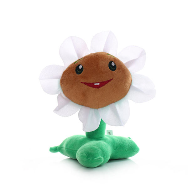 Plants vs Zombies Sunflower Pea Plyschleksaksdocka calendula About 15-20 cm