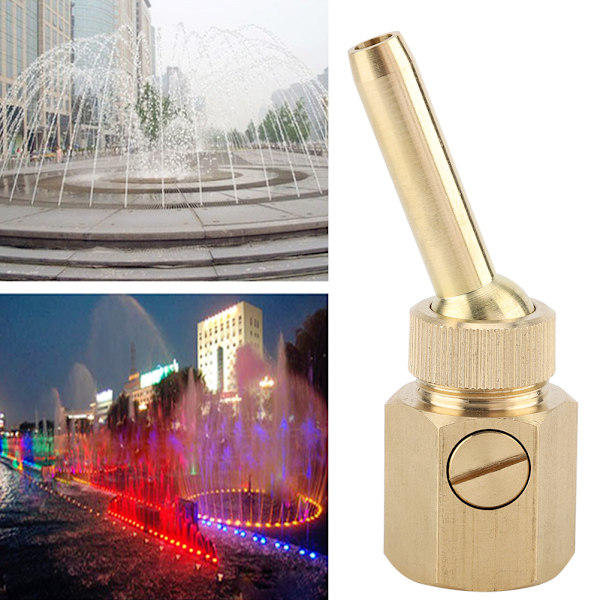Justerbar Universal Messing Rett Fontenedyse med Innvendig Gjenget Sprayhode