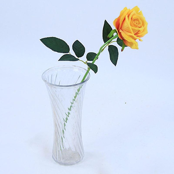 20 st Blommor konstgjord ros för hemdekorationer Centerpieces