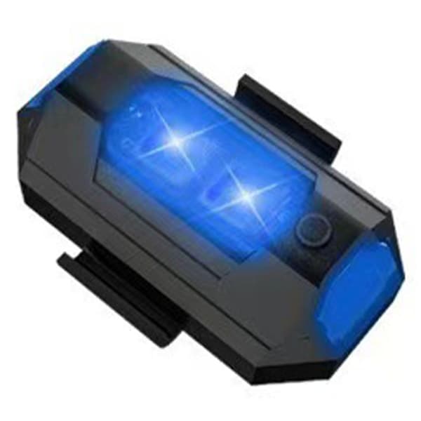 2 stk. Drone Strobelys 7 Tilstande Ultralet Micro USB Nem Installation til Drone Cykel Bil Motorcykel