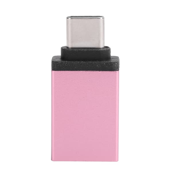 USB Typ C Adapter Snabbladdning för Telefoner Laptops Datorer Roséguld