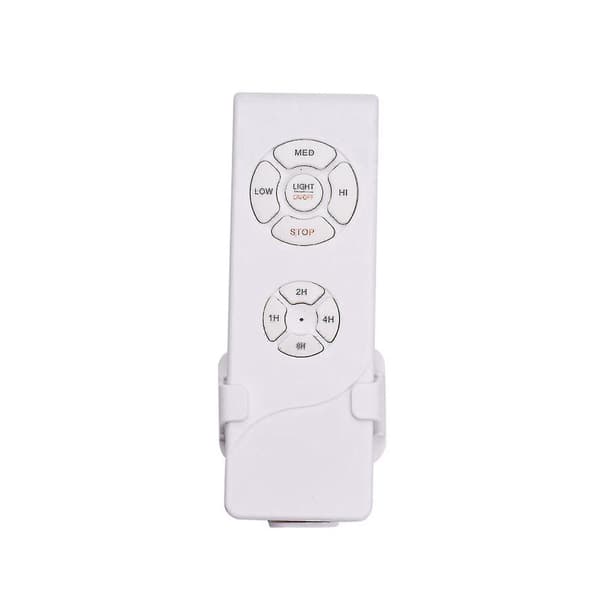 [DT]Fjernkontroll Kompatibel Vifte Lampe Lys På/Av Vindhastighetskontroll 1/2/4t Timer -c