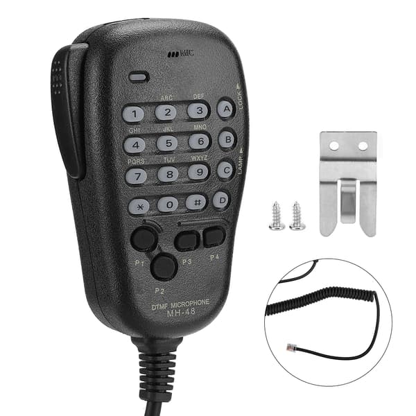 6PIN DTMF Håndholdt Mikrofon til Yaesu Radiostation