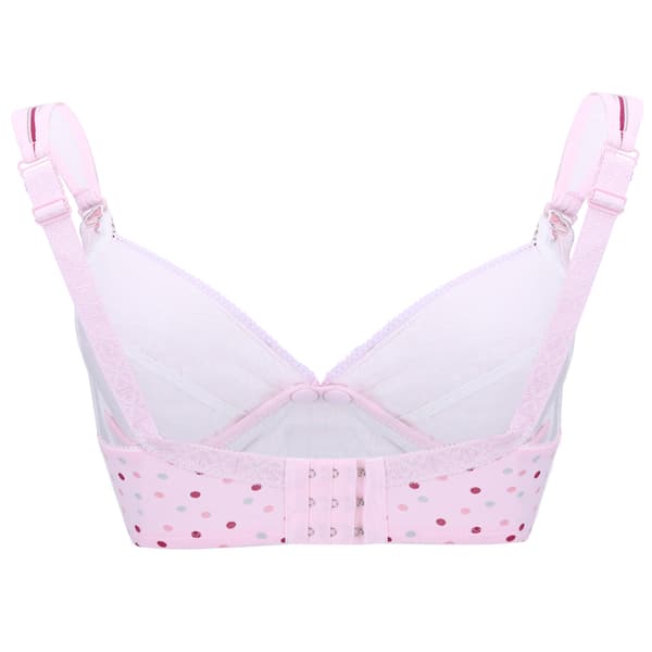 Amme BH i Bomuld med Frontåbning, Pink 36 80
