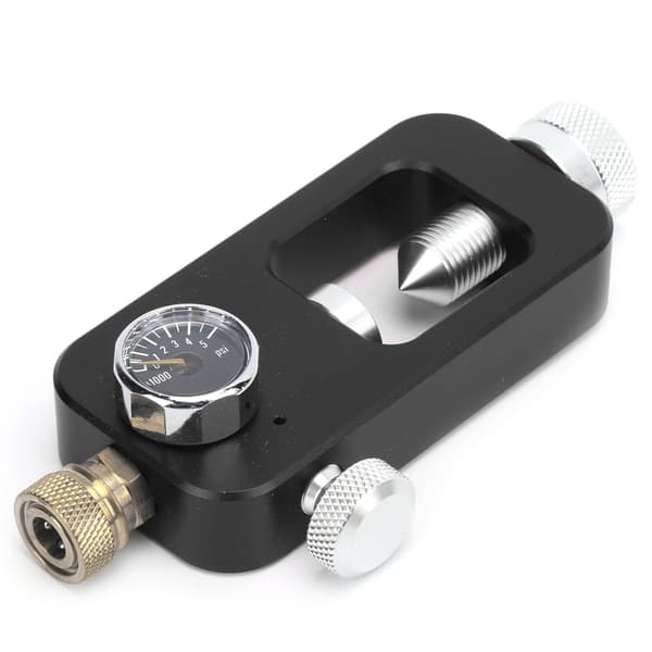 DIDEEP Scuba Dykning Adapter Stor til Lille Flaske 8MM Manometer 0.5L 1L Sort
