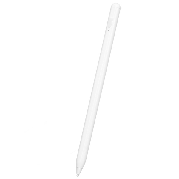 Fin Smart Stylus Pen med 2 spidser til iOS Android Tablets Hvid