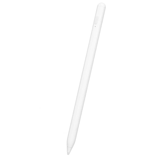 Fine Point Smart Stylus Pen med 2 spidser til iOS- og Android-tablets - Hvid