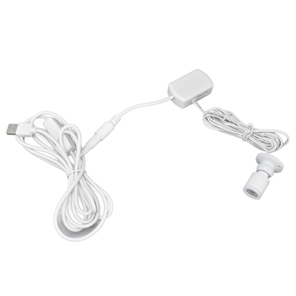 LED Underskabslampe Dæmpbar Hvid USB Drevet Vitrineskabslampe med 3 Installationsmetoder til 6