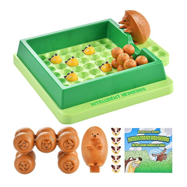 Pindsvin Flip Spil Puslespil Legetøj Læringsbrætspil Legetøj Til Børn Interaktive Legetøjs Sæt